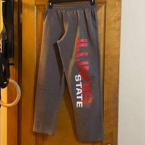 Illinois State University Sweatpants- Size Medium